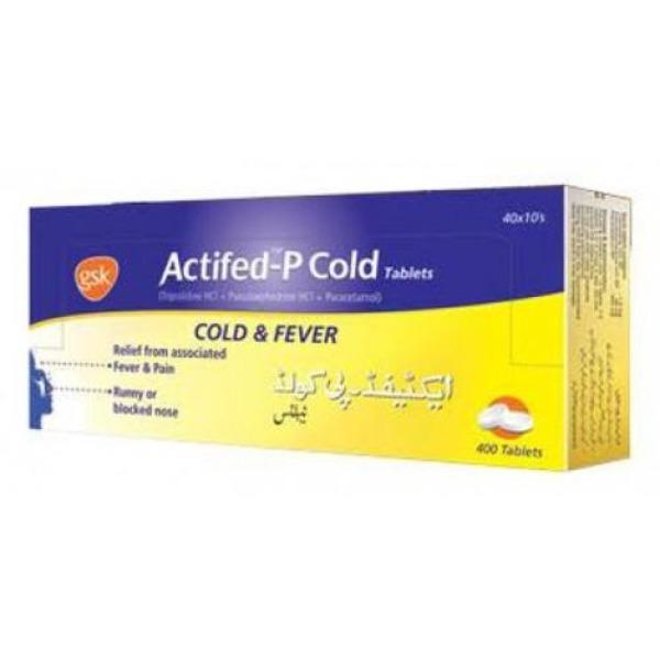 Actifed-P Cold Tablet 400's